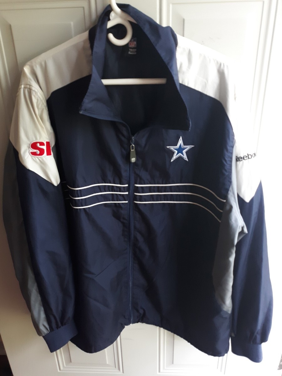Cowboys Pullover Reebok Dallas Cowboy Windbreaker Vintage Dallas