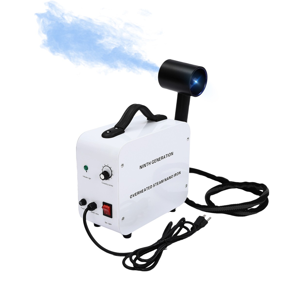 Nano Hair Steamer Spray Machine Blue Light Color Processor Salon