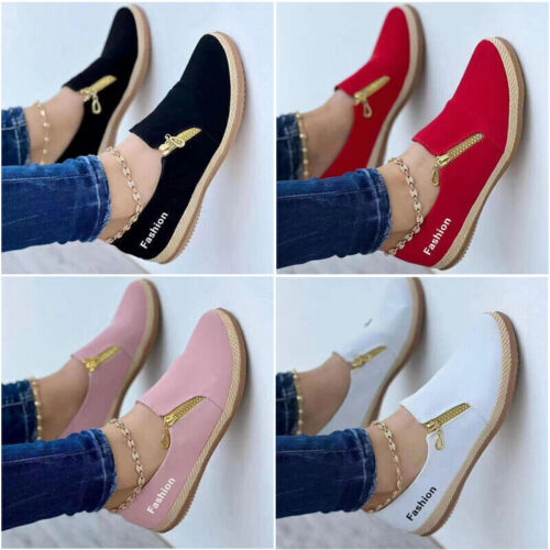 Scarpe donna basse mocassini slip on donna casual comode sneakers décolleté flatform- - Foto 1 di 29