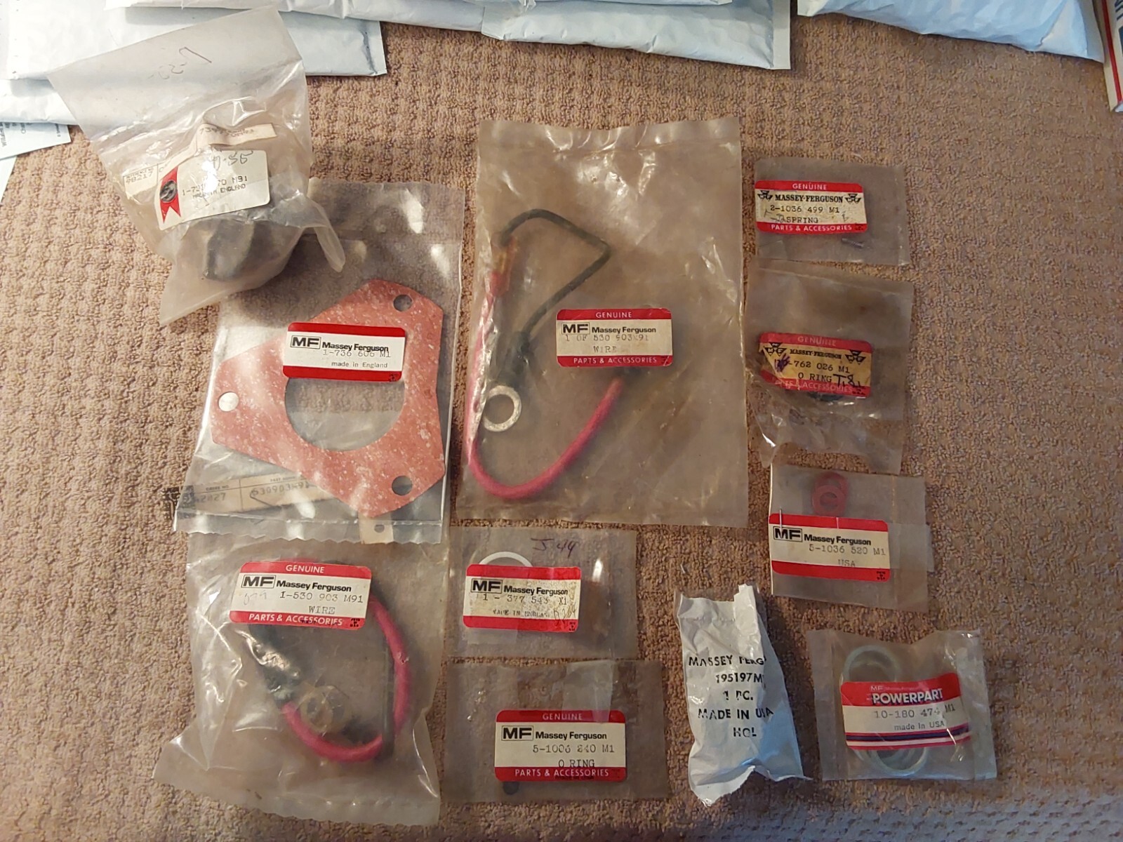 Mixed lot of 11 new Genuine Massey Ferguson parts eBay