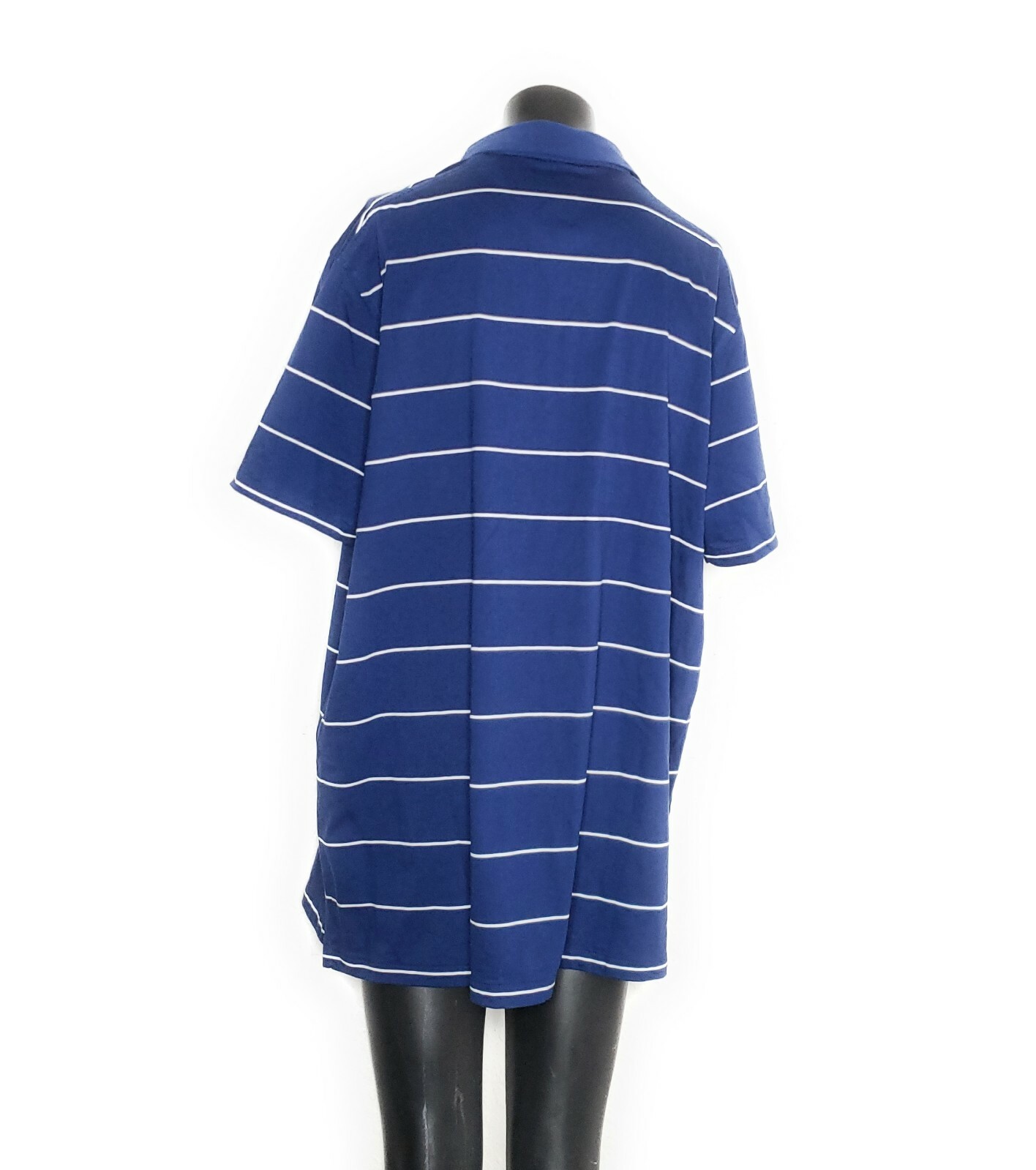 Nike Golf Dri Fit Polo Shirt XL Blue Striped PGA eBay