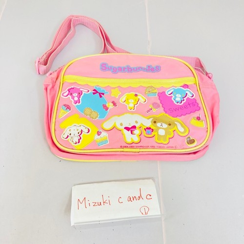 Sanrio Sugar bunnies Shoulder Bag Pink Kindergarten School Bag Cookie Cake JP - Picture 14 of 24