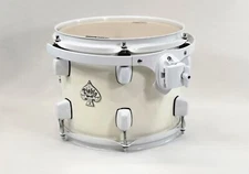Ddrum Diablo 10" Tom Drum -White with White Hardware