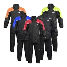 	HWK Motorcycle Rain Suit for Men and Women Two-Piece Waterproof Motorcycle R...
