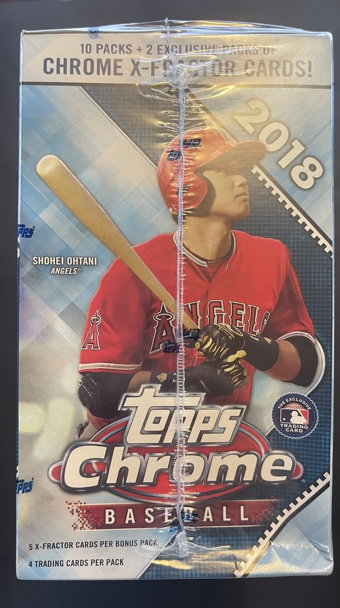 2018 Topps Chrome Baseball MEGA BOX  メガ 2018 Topps Chrome Update Mega Box Baseball Box | Steel City