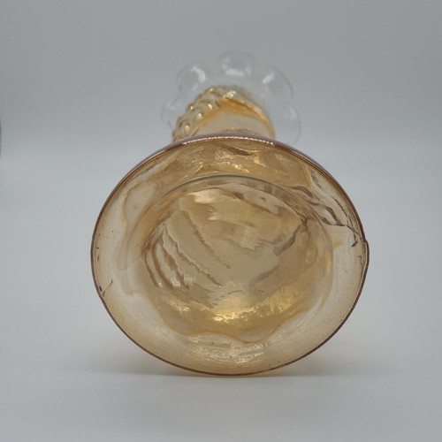 Jain Of India Koi Fisch Ringelblume Karneval Glas Vase (S5) - Bild 4 von 6