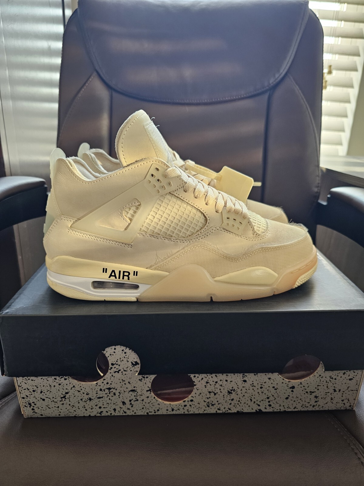 OFF WHITE X NIKE Off White x Jordan 4! VVVNDS 10w 8 5m! travis scott nike sb