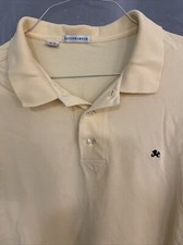 Notre Dame Irish Gold XL S/S Polo Shirt Cutter  Buck Embroidered Leprechaun