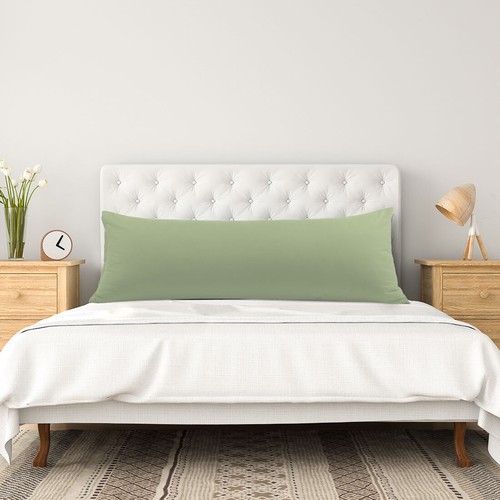 Funda de almohada corporal PiccoCasa con cierre con cremallera cubierta de microfibra suave - Imagen 4 de 22