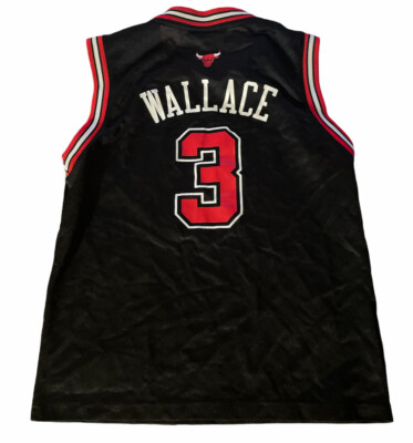 Adidas Swingman Chicago Bulls Ben Wallace Black Red