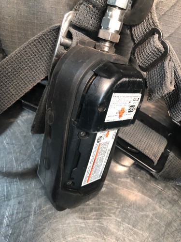 Used MSA Frame Harness For 4500psi SCBA Air Pack / Breathing Apparatus Cylinder Tank