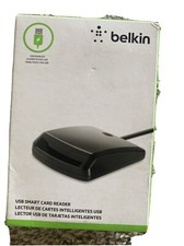 Belkin - USB Smart Card/CAC Reader - Black