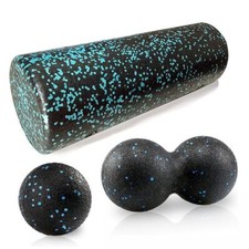 Yoga Foam Roller EPP Fitness Peanut Massager Ball Self Myofascial Treatment Tool