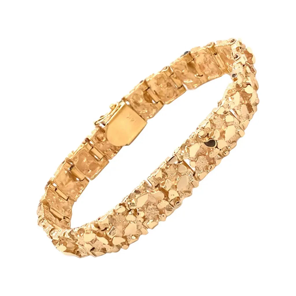 Nugget clearance bracelet gold