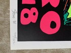 LOUD LUCY Steve Walters FIG DISH 1994 Chicago Rock Concert SCREEN PRINT Poster — photo 3