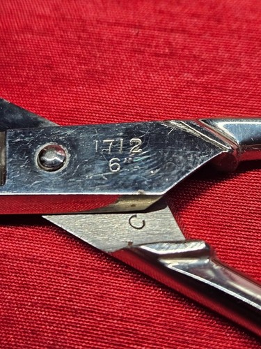 Vintage J.A. HENCKELS Welkut 1712 Embroidery Scissors 6" - 9 of 10 Condition - Picture 4 of 5
