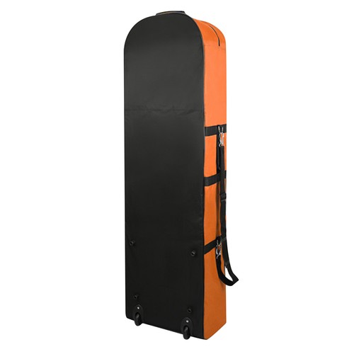 Golf Travel Bag Foldable Airlines Rolling Golf Club Travel Cover Protector Wheel - Picture 8 of 18