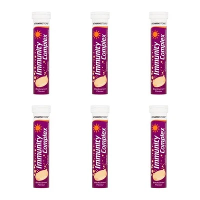 Vitamin Store Effervescent Immunity Complex 20 Tablets - Pack of 6