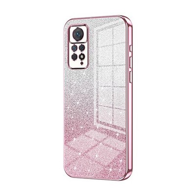 Xiaomi Redmi Note 11 Pro Pink Glitter Electrolytic Case 4G 5G
