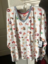 NWT Cuddl Duds Super Soft  2 Piece Pajamas - Christmas Goodies - Size TXXL - $52