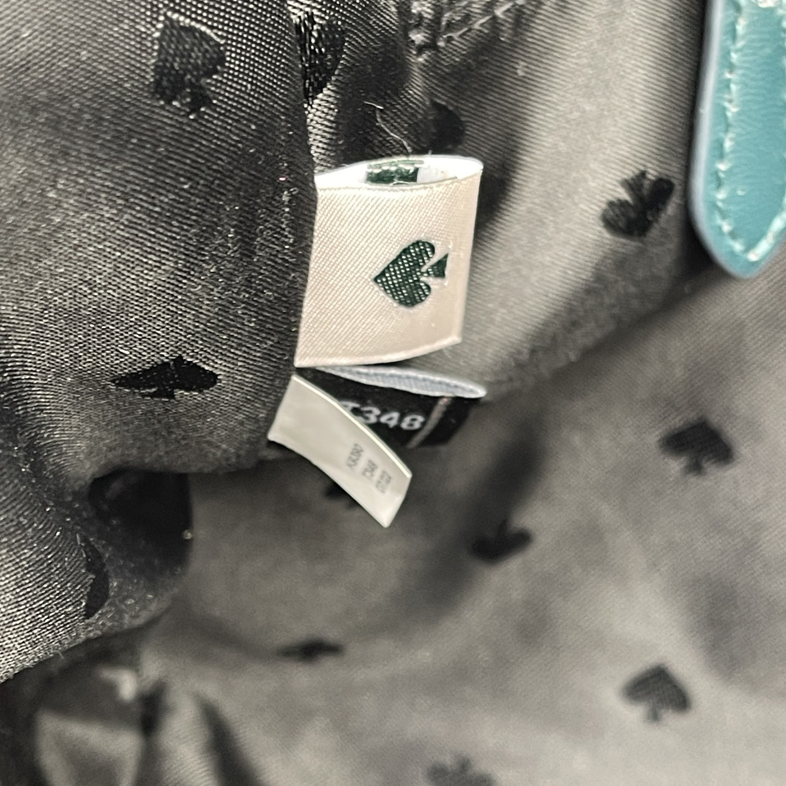 Kate Spade Womens Ella Tote Bag Faux Shearling K9390 Green thumbnail 10