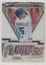 2021 Panini Prizm Fearless White Wave Prizm Whit Merrifield #FR-7 12gr