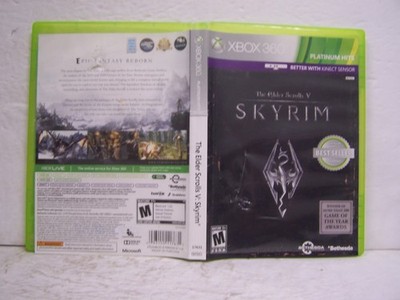 The Elder Scrolls V: Skyrim  (Xbox 360 2013) CIB