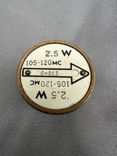 Bird 43 Wattmeter Element - Used - 105-120mhz 2.5w
