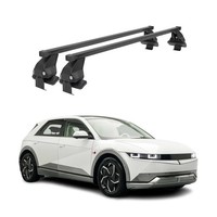 Menabo DachträGer GrundtäGer FüR Hyundai Ioniq 5 2021-2026 50Kg Stahl Schwarz 2X