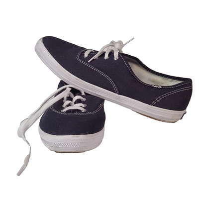 Keds Champion Womens Size 8 Blue Canvas Low Top Lace Up Sneakers (0038)
