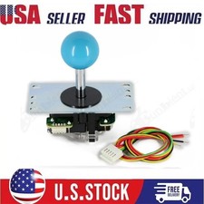 Sanwa Original Japan Arcade Joystick JLF-TP-8YT with Blue Ball Top stick US