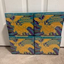 Pokemon TCG - Ascended Heroes ETB Elite Trainer Box LOT OF FOUR— NEW & SEALED