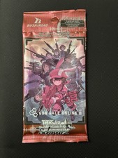 WEISS SCHWARZ SWORD ART ONLINE ALTERNATIVE GUN GALE ONLINE II Booster Pack