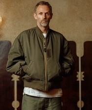 Size L WILD LIFE TAILOR Adam et Rope Blouson Khaki Men