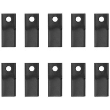 604658 Set of (10) LH Disc Mower Blades Fits Gehl Mower Models 1080 140 160