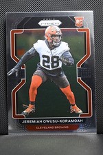 2021 Panini Prizm - Rookie Jeremiah Owusu-Koramoah #389 (RC) Browns