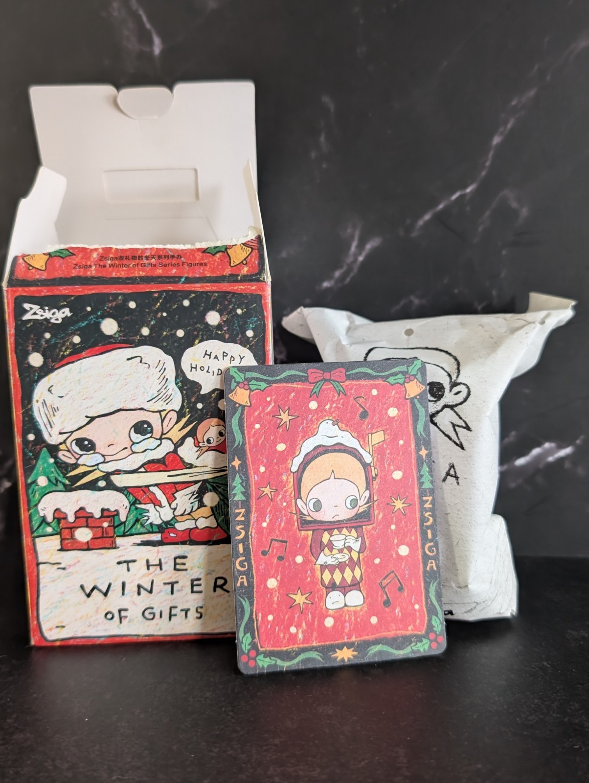 Pop Mart,Zsiga The Winter of Gifts Series Figures, Confirmed, Special Delivery 