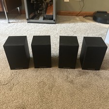 Monoprice 10565 PID 10800 Home Theater System Speakers Set of 4 Tested Works