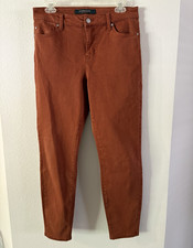 Liverpool Los Angeles Women's Slim Skinny cognac rust Denim Jeans 5-Pocket 29/8