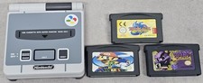 Nintendo Game Boy Advance Sp AGS-101 Backlit Super Famicom Edition