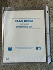 Vintage 1989 Ellis Burks 8x10 Photo Boston Red Sox Outfielder  — photo 6