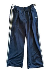 Mens adidas pant XL track pants dk navy blue warm up sweat pants warm up pant