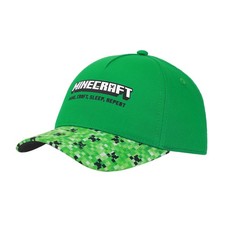 Minecraft Creeper All-Over Print Youth Adjustable Baseball Hat