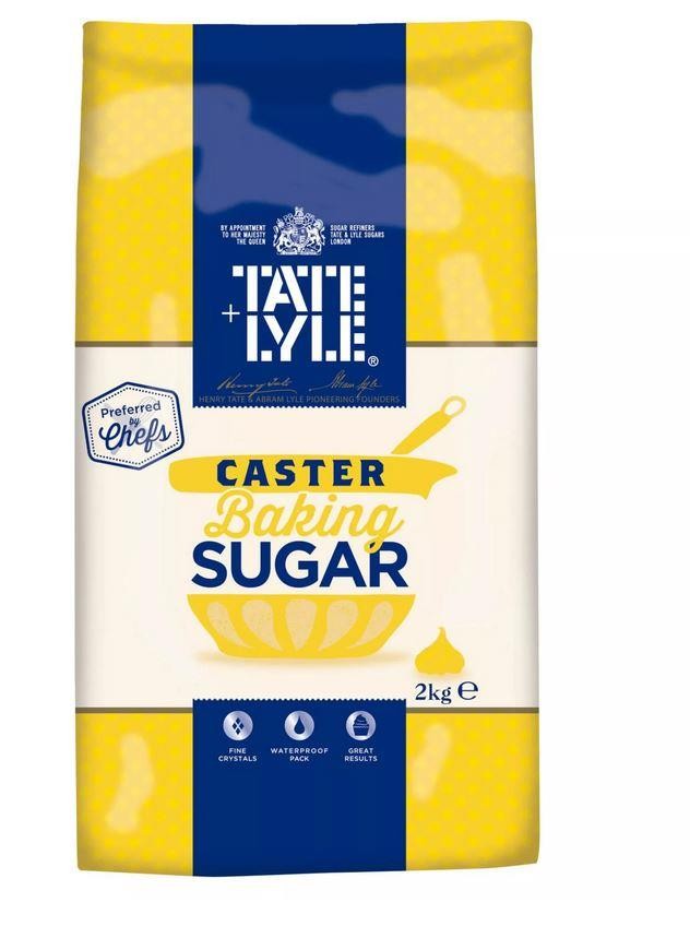 Tate & Lyle Caster Sugar 2kg