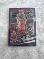 2023-24 Donruss Optic Basketball Purple Holo Coby White #125