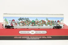 Atlas Master HO DOWX Christmas Holiday ACF 5800 Plastics Covered Hopper Graffiti