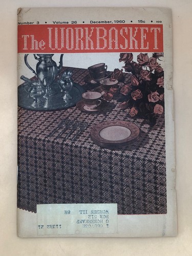 Workbasket Magazine 1960 ENTIRE YEAR 12 ISSUES CRAFTS CROCHET KNITTING VINTAGE - Picture 24 of 24