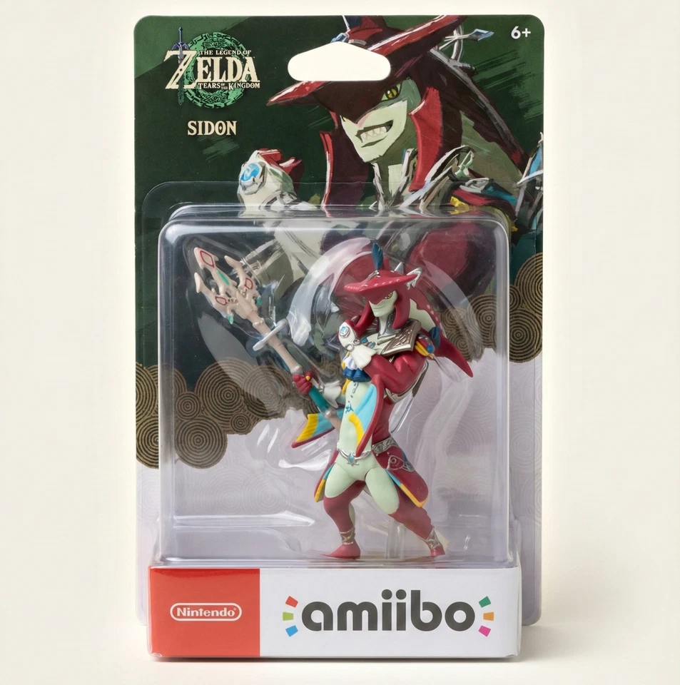 Nintendo amiibo Sidon The Legend of Zelda Breath of the Wild NEW FACTORY SEALED