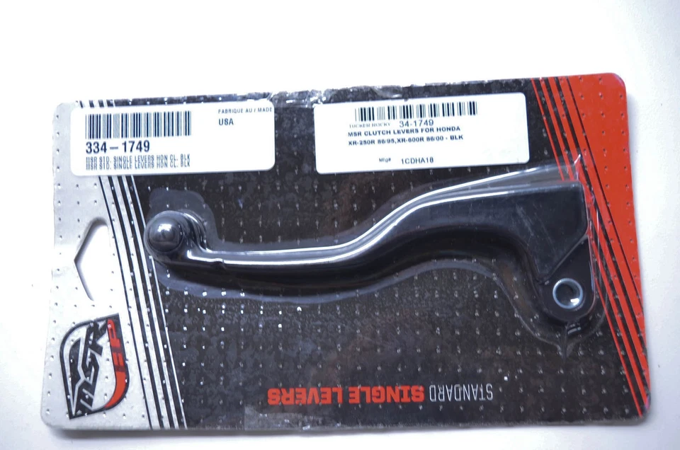MSR 334-1749,1CDHA18 本田标准单黑色离合器杆全新无标签 — 第 2/3 张图片