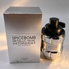 Viktor Rolf Spicebomb Metallic Musk Eau de Parfum 3.04oz For Men NEW SEALED